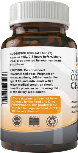Activated Coconut Charcoal/Hydrate Plus Electrolyte Combination,