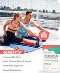 KoNefancy Tudca Liver Supplements 1000 Mg-Bile Salts For Liver Cleanse Detox-Milk Thistle Herbal Blend With Fulvic And Humic Acid For Liver,Digestive Health,120 Vegan Capsules