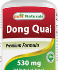 Best Naturals Dong Quai 530 mg 180 Capsules