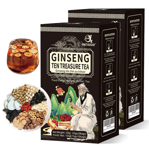 Chicory And Gardenia Tea Bags, Kidney and Liver Tea, Chicory Root Chinese Herbal Tea With Gardenia, Licorice, Mulberry Leaf & More, 8 Natutal Ingredients, Kidney Cleanse Detox Tea for Men & Women (2 Pack(50 pcs))