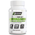 Ashwagan KSM 66 Herbolab 15:1 with Black Extract (Higher Absorption) Max Potency Full Spectrum 5+% Withanolides