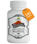 HERBALICIOUS Quinine Capsules - Cinchona Officinalis Bark Herbal Supplement For Muscle, Cramp Defense And Overall Digestive Health - All-Natural Quinine Sulfate Pills, 500Mg Per Capsule, 160 Tablets