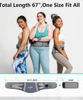 Alljoy 67" Cordless Heating Pad For Back Pain Relief Fsa Hsa Eligible, Birthday Gifts For Women Men Mom Dad, Portable Lower Back Massager With 3 Heat 5 Vibration, Lock Screen Supported