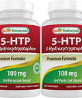 Best Naturals 2 Packs 5-HTP (5-hydroxytryptophan) 100 mg 120 Capsules