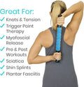 Vive Massage Stick Roller For Muscle, Back, Legs - Deep Tissue Body Fascia Massager For Hamstring, Calf, Neck Pain, Trigger Point, Exercise -Rolling Relief Tool For Physical Therapy, Recovery