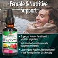 Nature'S Answer Low Organic Alcohol Raspberry Leaf Extract 1-Fluid Ounce nonGMO Kosher Gluten | Supports Health | Soothes Digestion