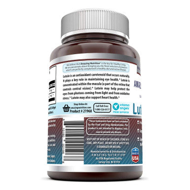 Amazing Formulas Lutein 40 Mg With Zeaxanthin 1600 Mcg | Softgels Supplement | Non-Gmo | Gluten Free | Made In Usa (40 Mg, 60, Count)