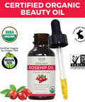 Organic Rosehip Seed Oil 1 oz By Simplers Botanicals