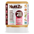 NuttZo Organic Power Fuel 7 Nuts and Seeds Butter, Smooth, Paleo and Keto Friendly, Peanut and Gluten Free, Vegan, Kosher, No Added Sugar or Oil, 12 oz Jar