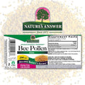 Nature'S Answer Bee Pollen 1 Ounce - Organic Low Alcohol Fluid Extract with Propolis - Gluten Kosher Made in The USA - Bee Pollen Overall Wellness