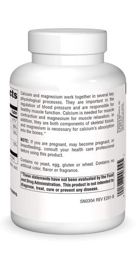Source s Calcium & Magnesium, Amino Complex with Vitamin D-3, 300 MG - 250 Tablets