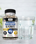 Kaya Naturals Magnesium Glycinate 183mg per Caps Chelated for Maximum Absorption NonGMO NO Gluten Dairy and Soy Supports Muscle and Heart Health 30 Count