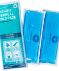 Icewraps Instant Postpartum Pads For Women After Birth And Extra Large 6 X12 Reusable Gel Ice Packs | Perineal Ice Packs For Postpartum Care | Hot And Cold Pack For Pain Relief