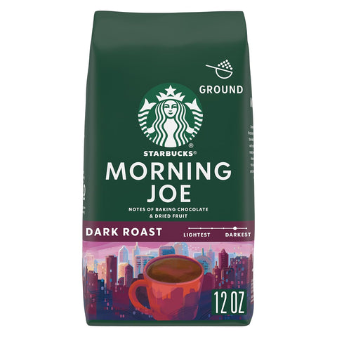Starbucks Ground Coffee, Dark Roast Hot or Iced Coffee, French Roast, 28 oz