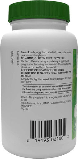 Health Thru Nutrition Zinc with Vitamin C Lozenge 23mg Pack of 60