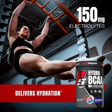 PROSUPPS HydroBCAA BCAA/EAA Full Spectrum Matrix, 7g BCAAs, 3g EAAS, 0g Sugar, 0g Carbs (Fruit Punch, 30 Servings)