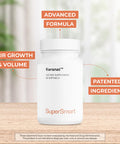 Supersmart Keranat Hair Supplement Reduces Hair Loss and Improves Volume Growth NonGMO 60 Softgels