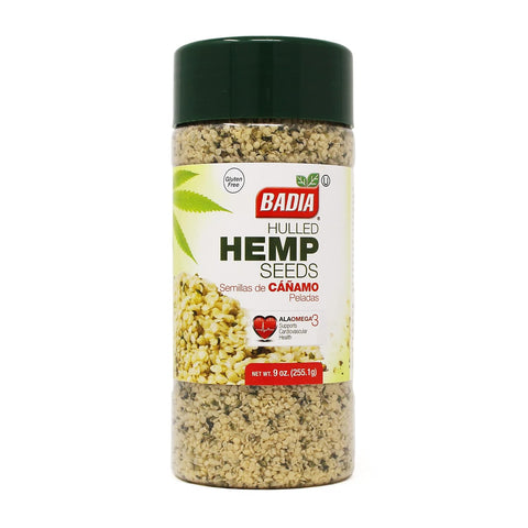 Badia Hulled Hemp Seeds, 20 oz, Hemp Hearts, Protein, Fiber, Vitamins & Minerals