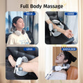 Neck Massager With Heat Cordless Neck Shoulder Massage For Pain Relief Deep Tissue Kneading Neck Massager Electric Portable Heated For Travel Home Office Parent Gift