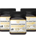 Manuka Doctor - MGO 125+ Manuka Honey Monofloral, 100% Pure New Zealand Honey. Certified. Guaranteed. Raw. Non-GMO (8.75 oz)