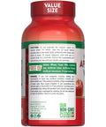 Nature's Truth Apple Cider Vinegar Capsules | 1200mg | 200 Pills | Extra Strength | Value Size | Non-GMO & Gluten Free Supplement