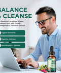 Liquid Iron Supplement For Women, Men, Iron Drops With Women'S Health Herb Blend, Calcium, Zinc & Multivitamin - Support Blood Builder, Skin, Energy, Immune For Iron Deficiency, Anemia, Vegan 2 Fl Oz