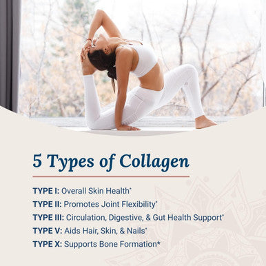 Live Conscious Beyond Collagen Multi Collagen Capsules - Types I, Ii, Iii, V & X Hydrolyzed Blend With Biotin & Vitamin C For Hair, Skin, Nails 90 Capsules (2-Pack)
