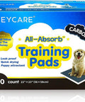 HONEY CARE All-Absorb, Carbon Training Pad, 22"x23", 100 ct, Ultra Absorbent and Odor Eliminating, Green
