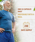 Healthfare Pygeum Bark Extract Supplement 4500Mg | 240 Capsules | Prostate Health, Bladder And Urinary Tract Support | Ultra Standardized Pygeum Africanum Bark