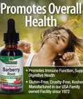 Nature'S Answer Barberry Root with Organic Low Alcohol 1-Fluid Ounce | Promotes Immune Function | Supports Digestive Health