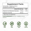 Deal Supplement Magnesium Glycinate 500Mg, 240 Veggie Capsules Chelated For Easy Absorption Highly Purified Essential Trace Mineral For Muscle, Joint, Heart, & Digestive Health
