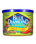 Blue Diamond Almonds, Classic Blueberry Flavored Sweet Snack Nuts, Non-GMO, Kosher, and No Gluten Ingredients or Artificial Flavors, Great size for On-the-go, Lunch, Adults and Kids, 6oz Can