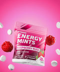 Energy Caffeine Mints Caffeine + L-Theanine + B Vitamins Caffeinated Mints With 60Mg Caffeine Per Serving Delicious Sugar Energy Mints (Raspberry Rush, 100 Count)