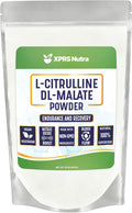 Xprs Nutra L-Citrulline DL-Malate 2:1 Powder - Premium L Citrulline DL Malate Unflavored Preworkout Powder - Citrulline for Muscle Endurance Recovery- Vegan Friendly L Citrulline Malate Powder (16 oz)