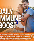 Non Acidic Vitamin C Powder Sodium Ascorbate Non Gmo Soluble Fine Crystals - Healthy Immune System, Antioxidant And Cell Protection - 1 Pound (16 Oz, 454 Grams)