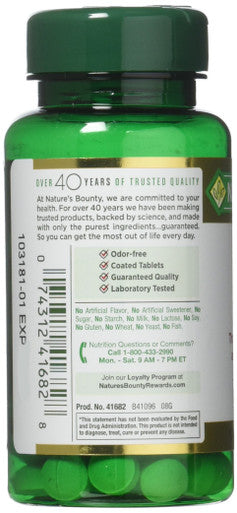 Natures Bounty Garlic 2000Mg 120 Coated Tablets Pack Of 2