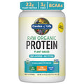 Garden of Life Organic Vegan Unflavored Protein Powder 22G Complete Plant Based Raw Protein and Bcaas Plus Probiotics and Digestive Enzymes For Easy Digestion Non-Gmo Gluten-Free Lactose Free 1.2 Lb