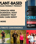 Dedicad Immune Defense Support Suppement 9050Mg - All-In-1 11 Herbs Blend Of Echinacea, Goldenseal, Elderberry, Camu, Ginger
