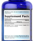 Puritan's Pride L-arginine 1000 Mg Capsules 100 Count White (4332490165)