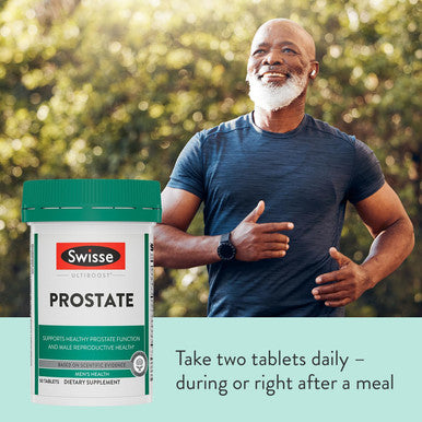 Swisse Saw Palmetto For Men Prostate Supplement Supports Prostate Health and Male Reproductive Health Zinc Selenium Saw Palmetto and Stinging Nettle Root 50 Tablets