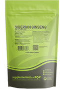 Siberian Ginseng 1000mg 180 Tablets Energy Supplement (Adaptogen) UK Made. Pharmaceutical Grade