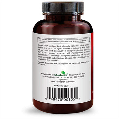Futurebiotics Silymarin Plus, 60 Vegetarian Tablets