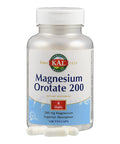 KAL Magnesium Orotate 200 mg | for Nerve, Muscle, Heart, Relaxation Support | Enhanced Bioavailability | 30 Servings, 120 VegCaps