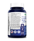 NusaPure L Methylfolate 15mg | 120 Veggie Capsules | Bioperine