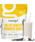 Supergut Prebiotic Shakes | Meal Replacement | Boost GLP-1 | High Protein and Fiber | No Added Sugar | Keto Food Meal Snack (Vanilla 14 servings)