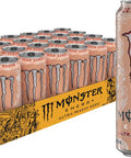 Monster Energy Ultra Sunrise, Sugar Free Energy Drink, 16 Fl Oz | Pack of 15
