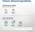 North American Herb Spice Collagen PowerPlus 90 Capsules Collagen Supplement Joint Muscle Support Healthy Hair Skin Nails Bromelain Papain Vitamin C NonGMO 30 Servings