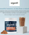 Organifi Harmony - Hormone Support - Eases Pms Symptoms - Energizes You - Regulates Menstrual Cycle - Best Served Hot - Gluten And Vegan Cacao Powder, 30 Servings