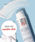 First Aid Beauty Pure Skin Gentle Foaming Face Cleanser, Sensitive Skin Foam Cleanser with Amino Acids - 4.5 oz.