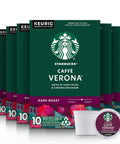 Starbucks K-Cup Coffee Pods, Dark Roast Hot or Iced Coffee, French Roast, 96 Keurig Pods